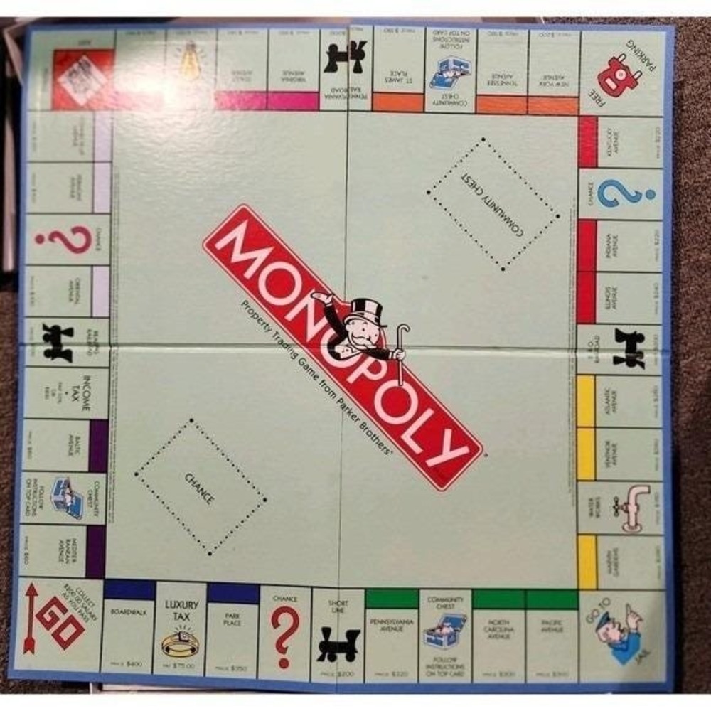 Monopoly Game Parker Brothers 65th Anniversary Edition Board Game‎